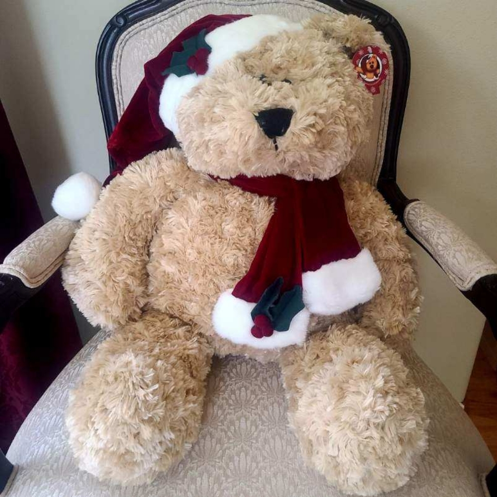 Starbucks Jumbo Plush Christmas Bearista Bear